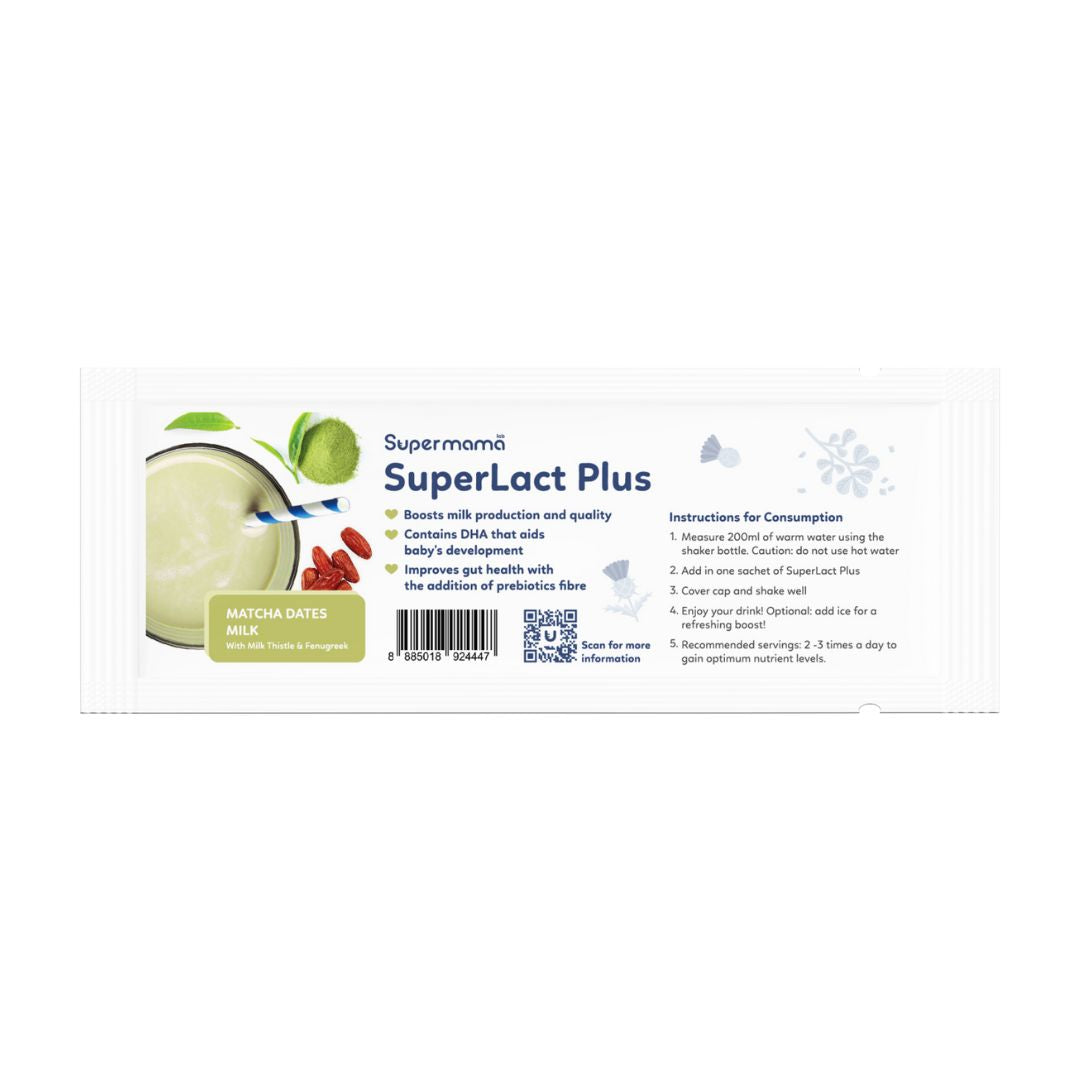 SuperLact Plus Sachet (30g) - Matcha Dates Milk