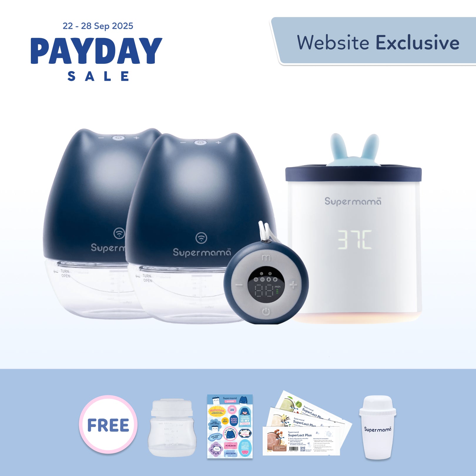 Supermama Air Plus Double Bundle