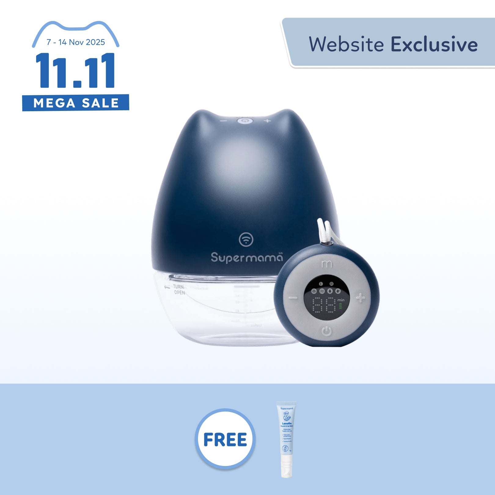 Air Plus Wearable Pump with Remote