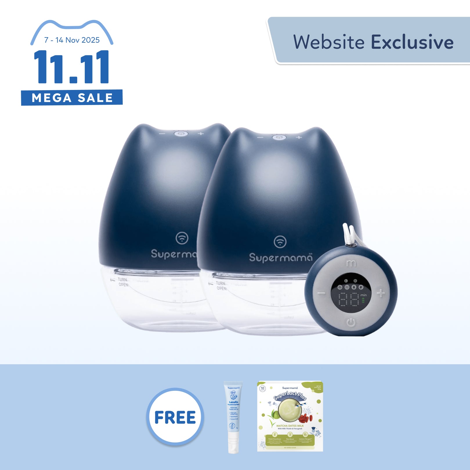 Air Plus Wearable Pump with Remote