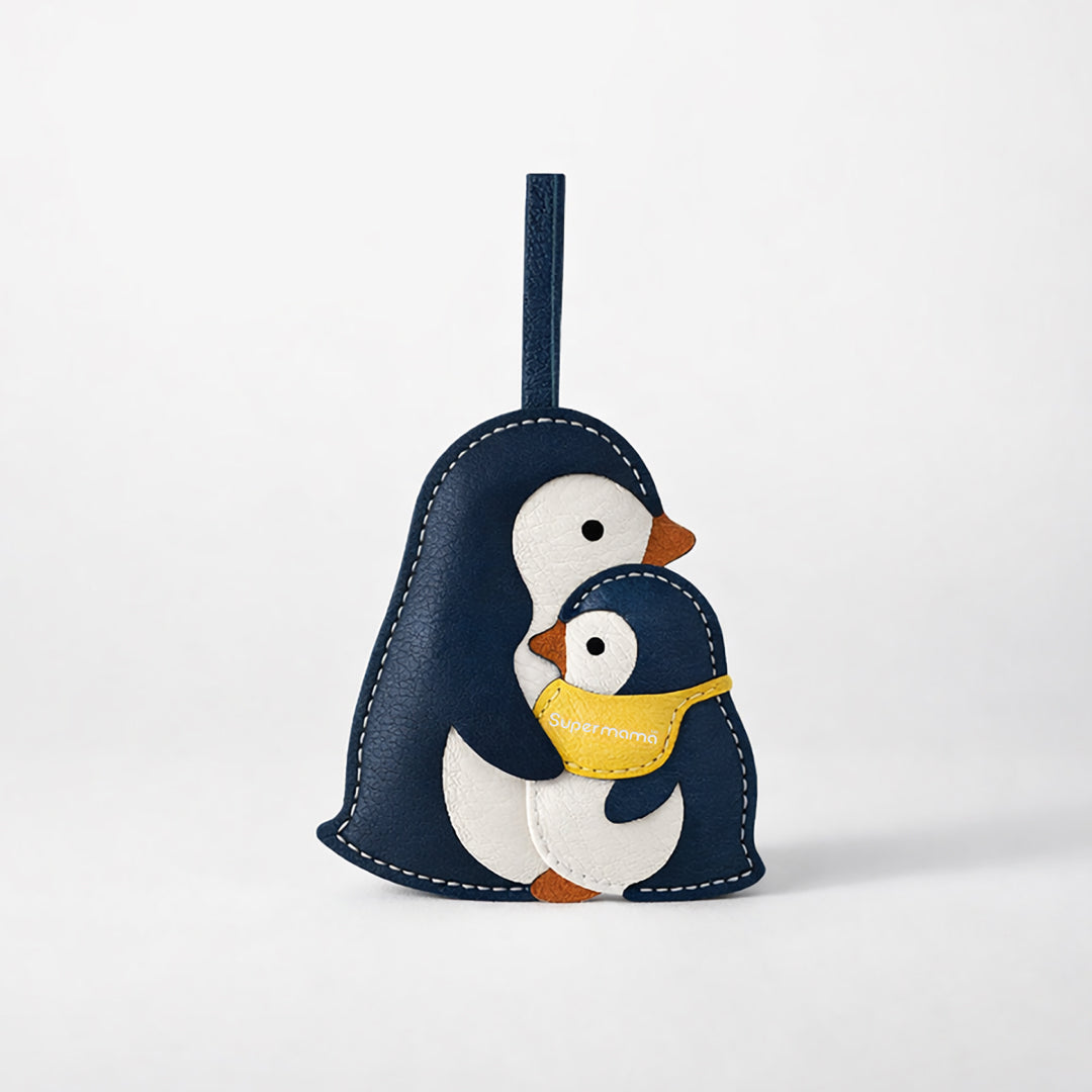 Limited Edition Mum & Baby Penguin Bag Cham