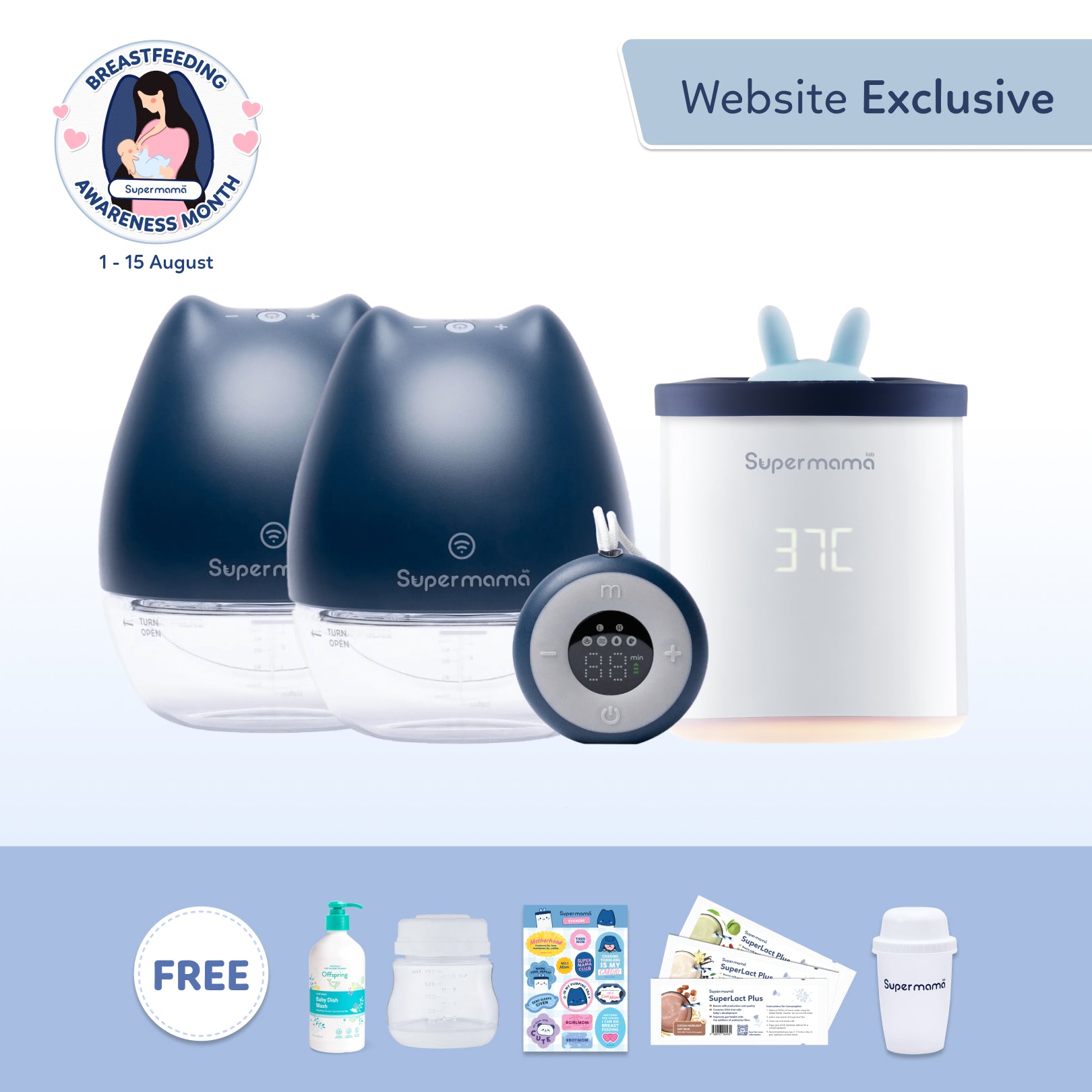 Breastfeeding Month Sale | Air Plus Double Bundle
