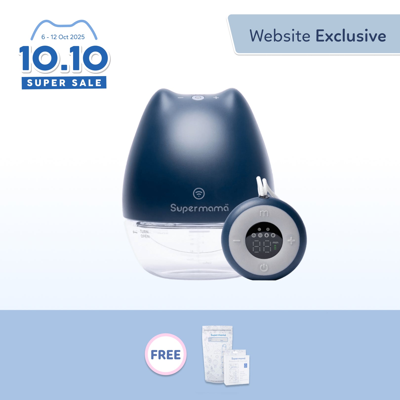 Air Plus Wearable Pump with Remote