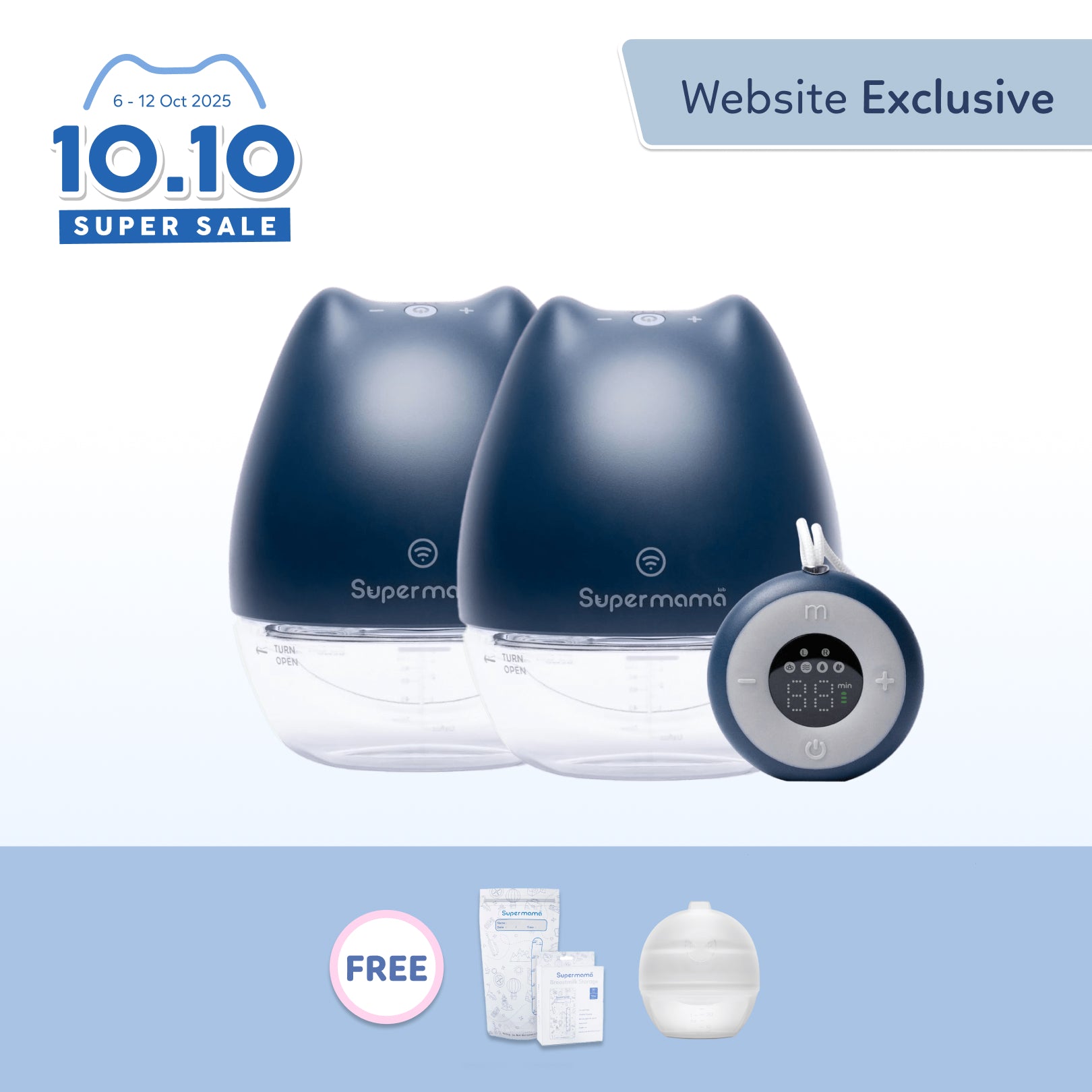 Air Plus Wearable Pump with Remote